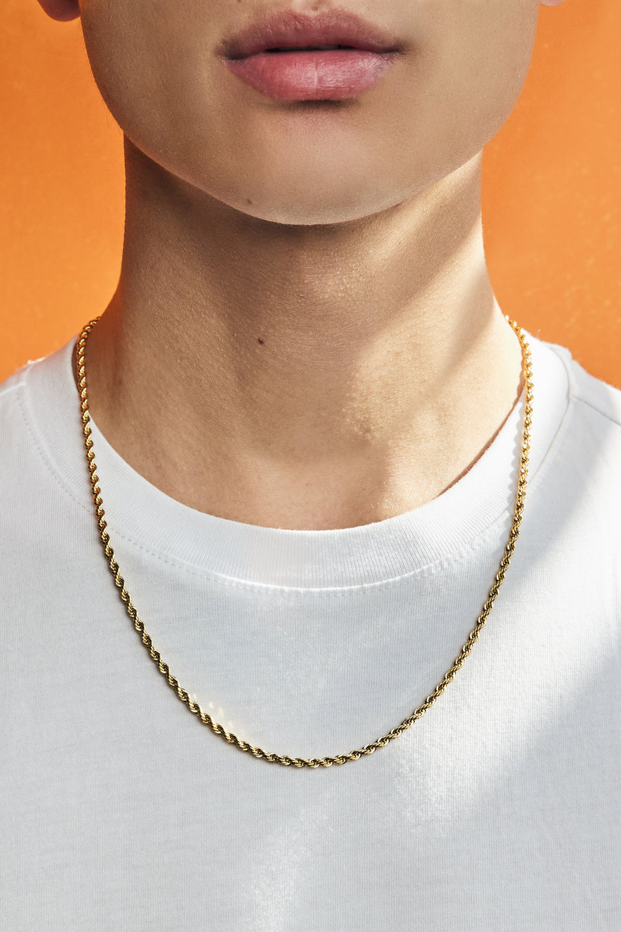 Rope Chain 3mm - 18K Gold